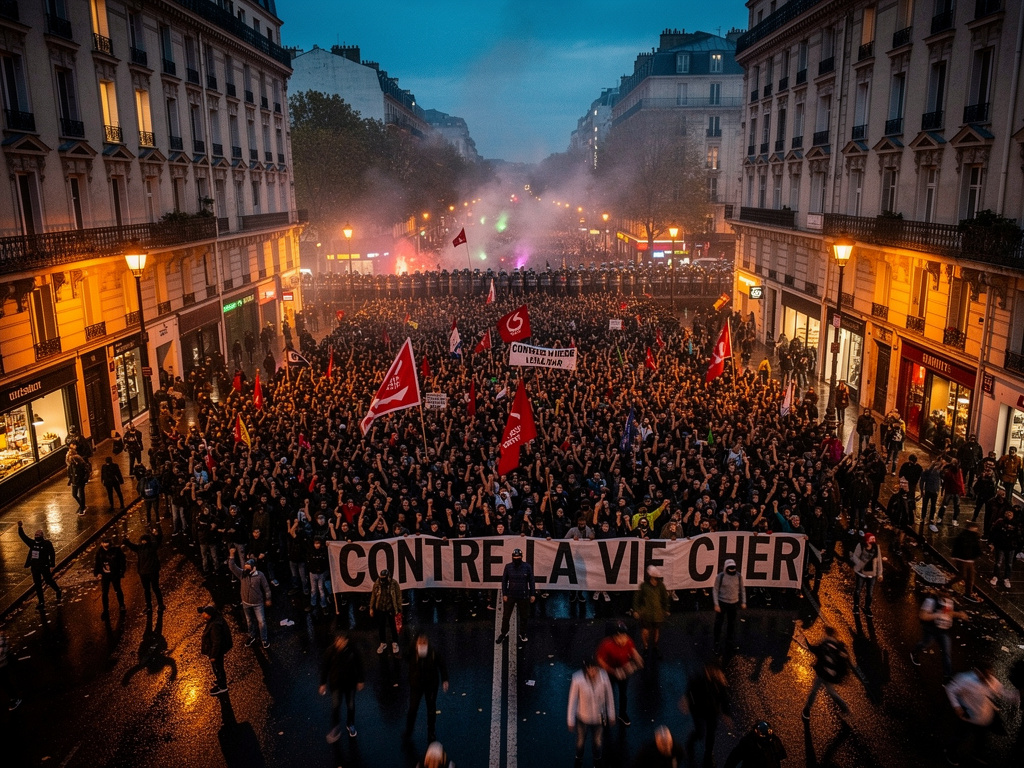 17 octobre : explosion