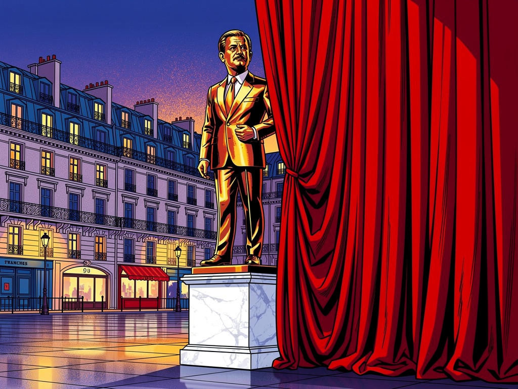 Une statue pour Macron : Pierre-Emmanuel Barré
