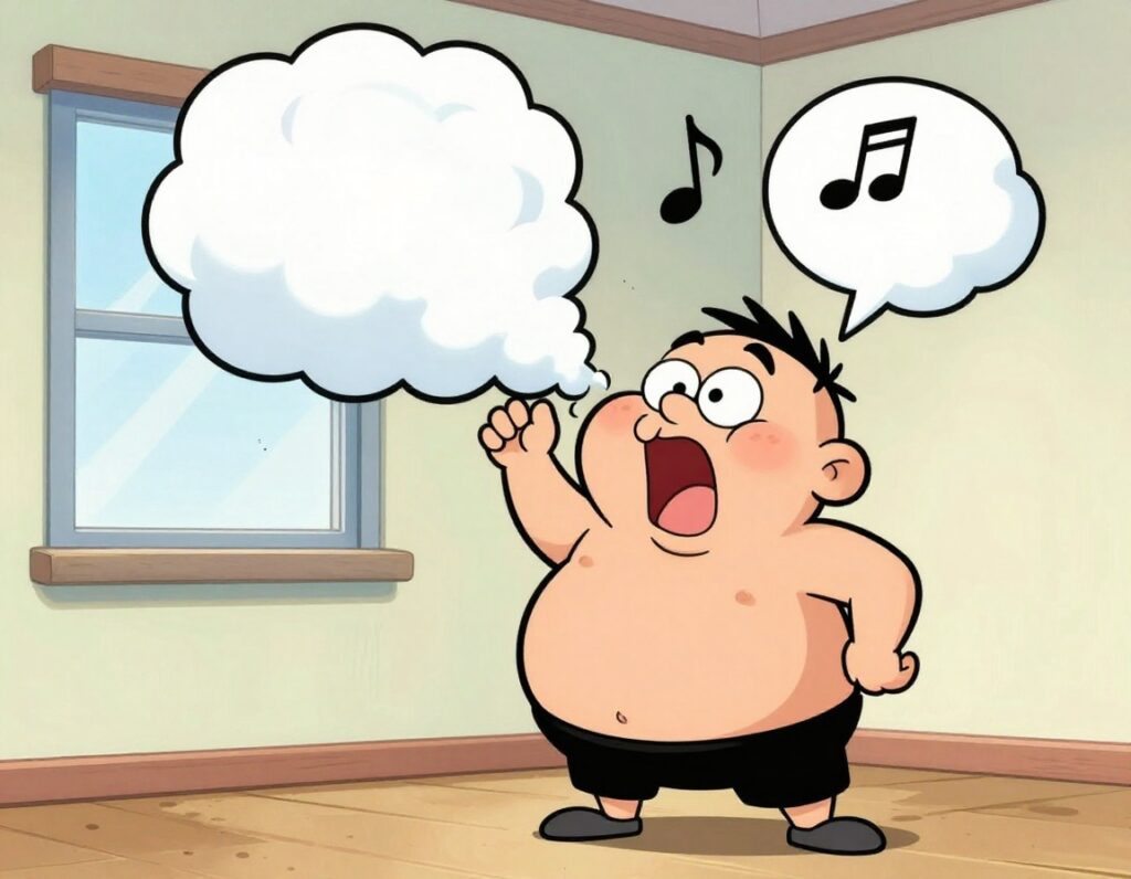La grosse voix : Titeuf