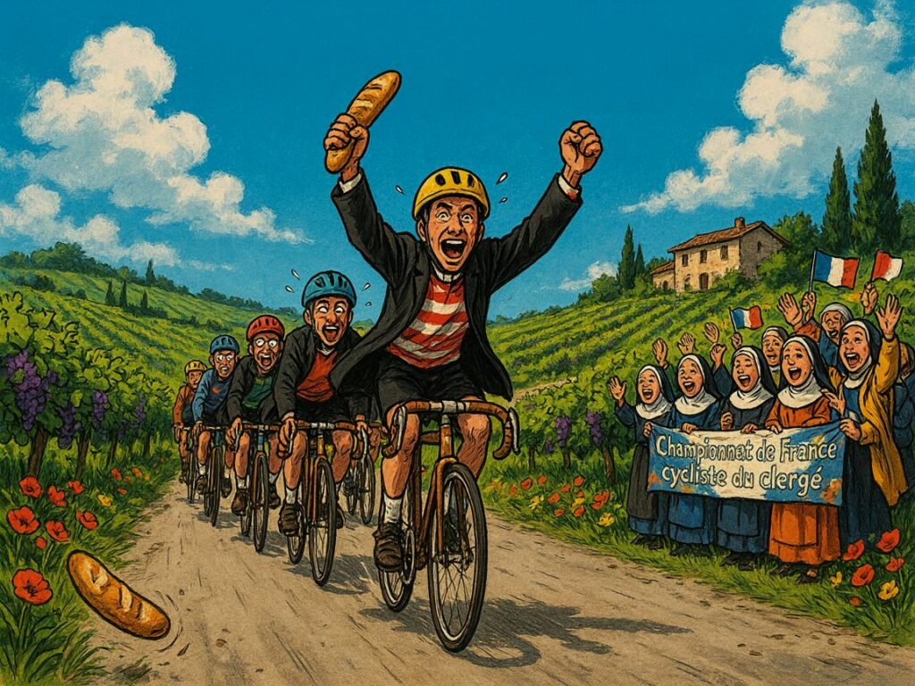 Florent Peyre : Le championnat de France cycliste du clergé