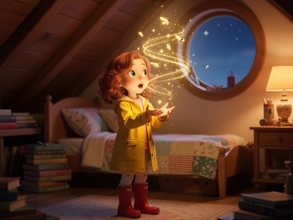 Une petite fille : un pouvoir magique et une grande mission ! (Aventure et Enfant)