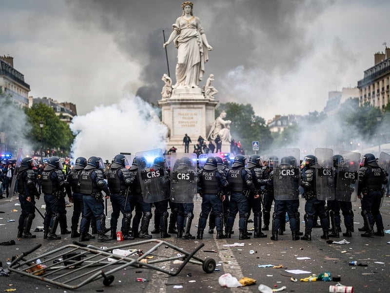 17 octobre : explosion