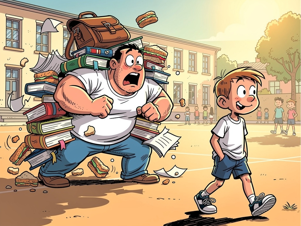 Le petit Spirou : comment survivre au racket ?
