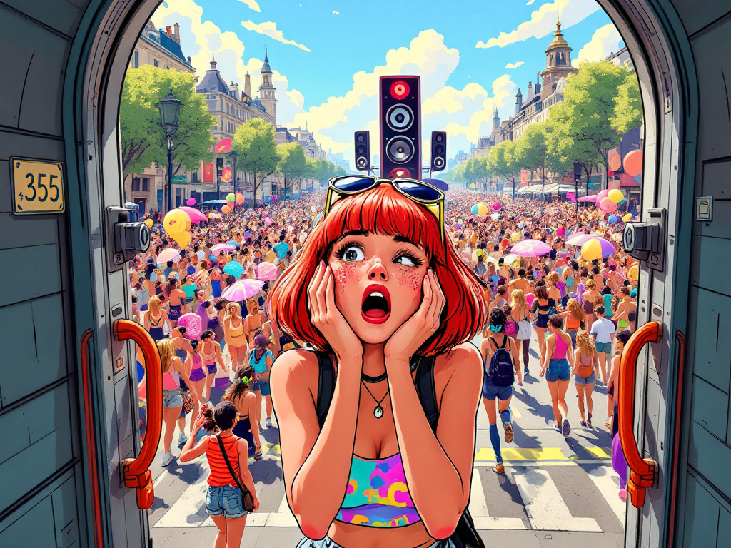 Constance : ma 1ère techno parade