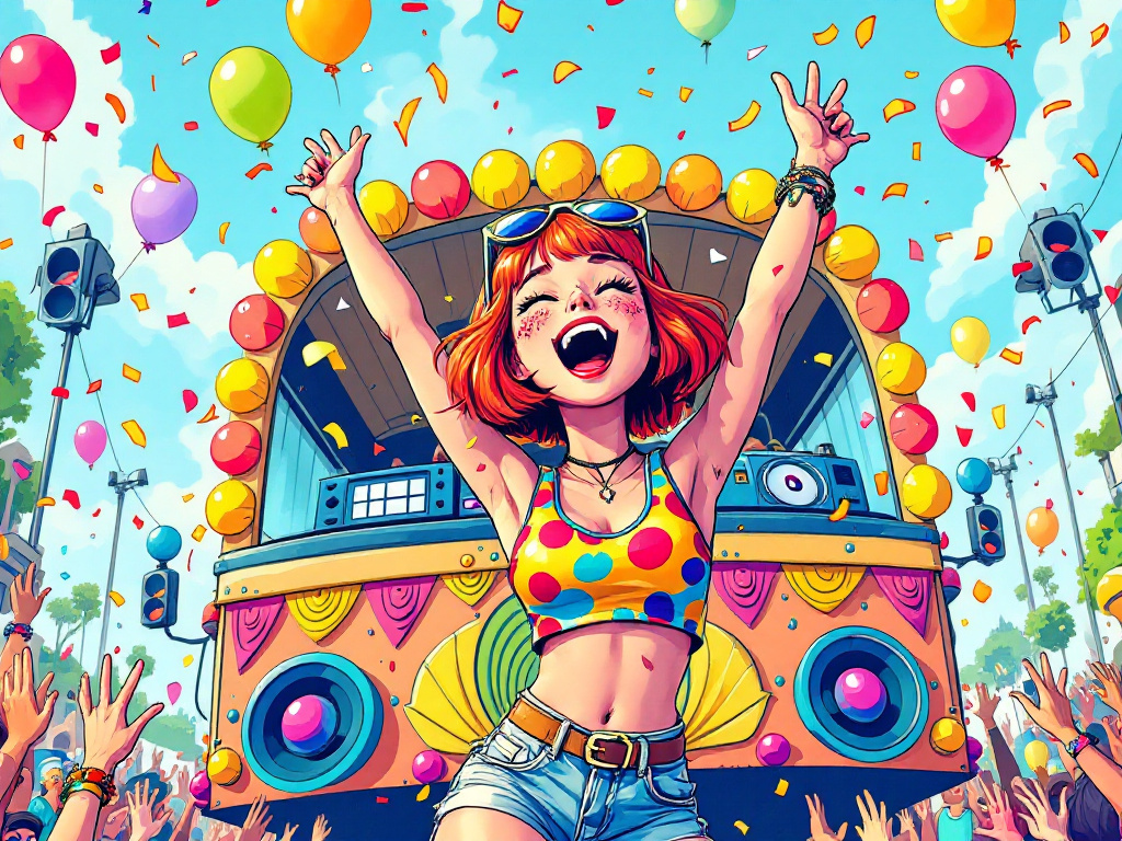 Constance : ma 1ère techno parade