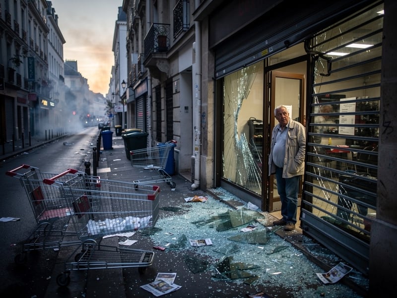 17 octobre : explosion