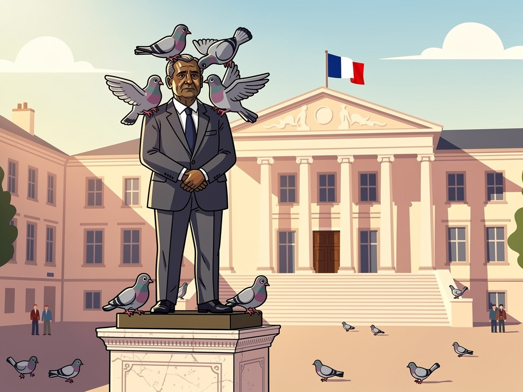 Une statue pour Macron : Pierre-Emmanuel Barré