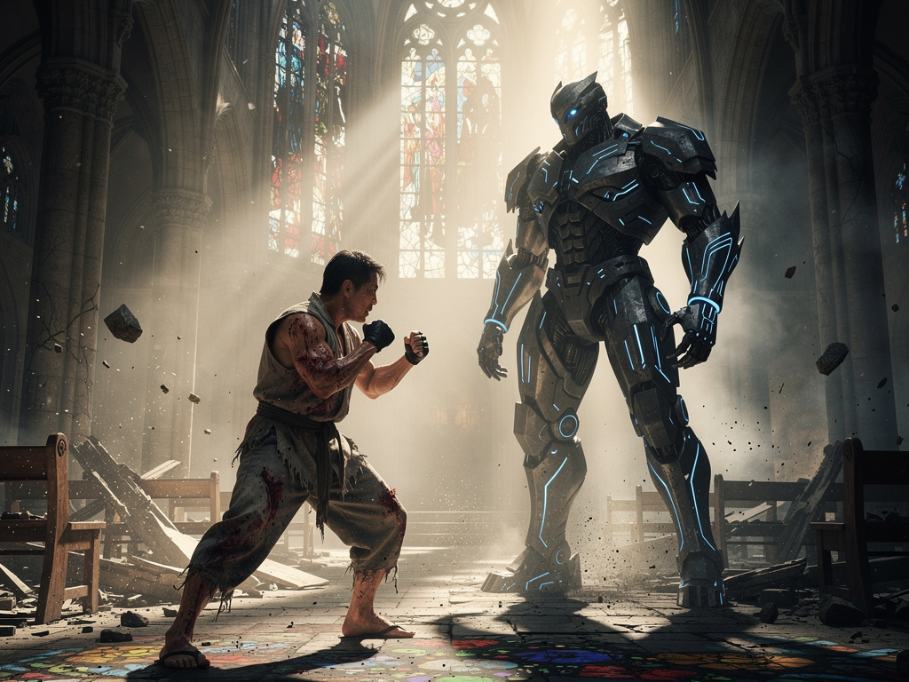 Jackie Chan affronte un cyborg indestructible : film complet : gratuit et français
