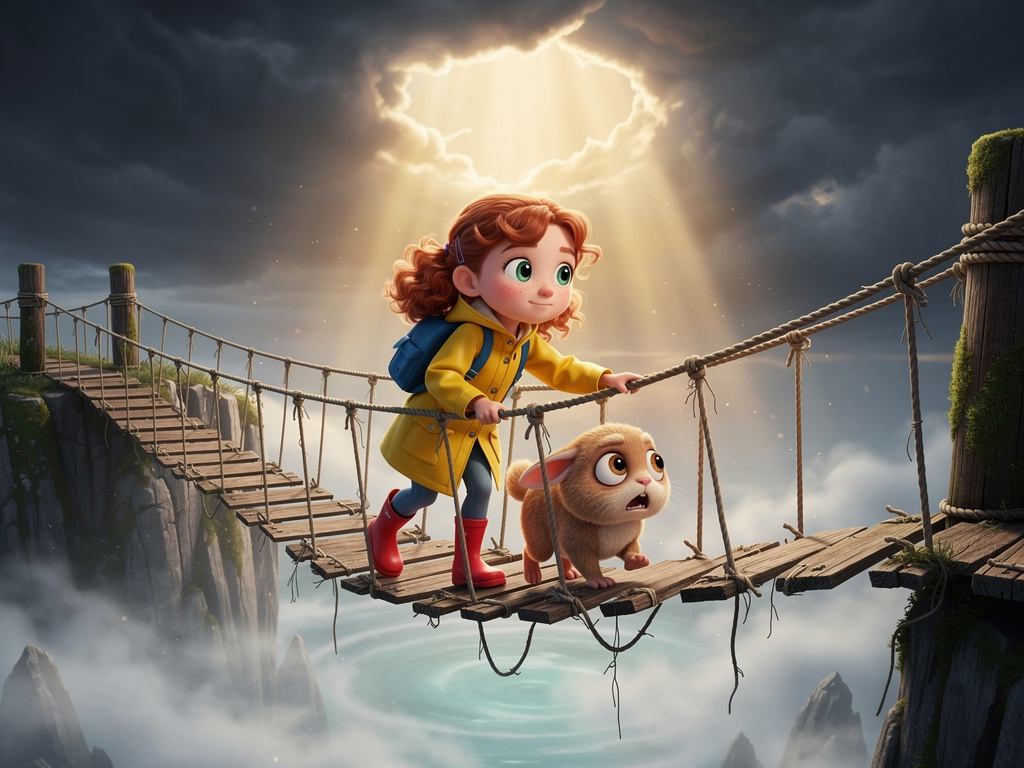 Une petite fille : un pouvoir magique et une grande mission ! (Aventure et Enfant)