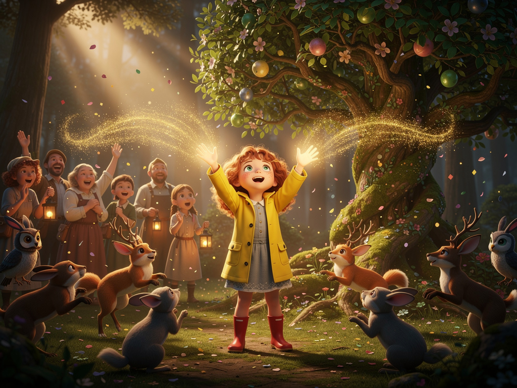 Une petite fille : un pouvoir magique et une grande mission ! (Aventure et Enfant)